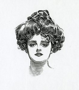 ギブソンの少女、1902年頃